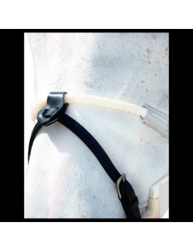 Dy'On - Noseband - Brun bouclerie gold 