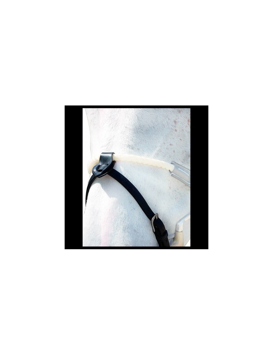 Dy'On - Noseband - Brun bouclerie gold 