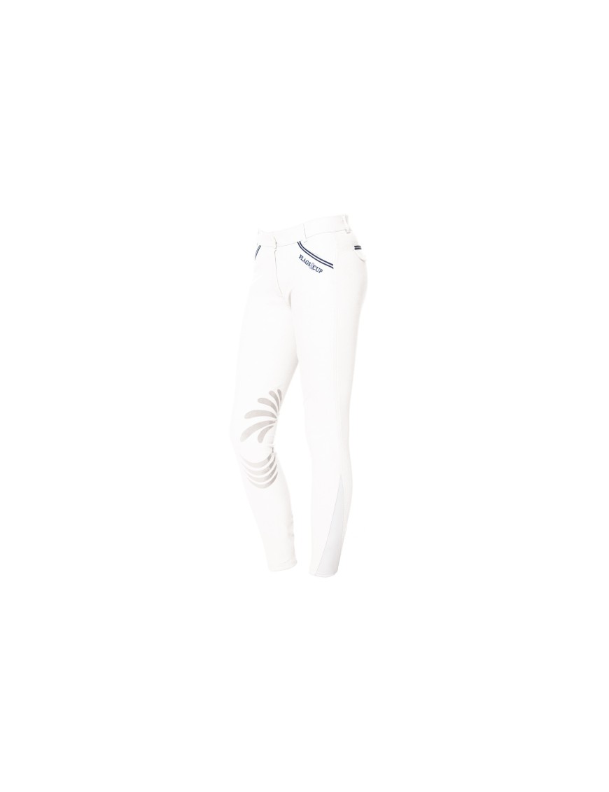 Flags and Cup - Pantalons - Pantalon "Cayenne" Femme Blanc