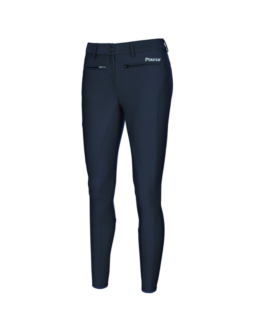 Pikeur - Pantalons - Pantalon Collection Permanente "Tessa" genoux grip Noir Femme