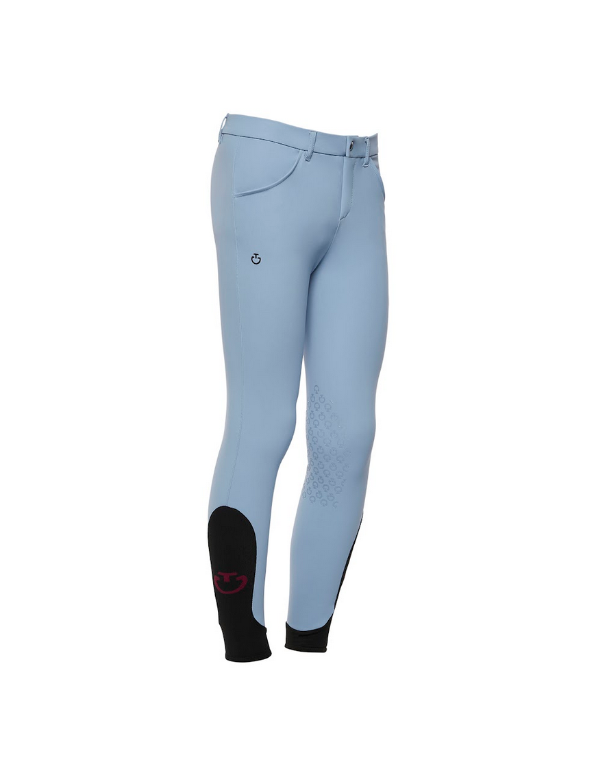 Cavalleria Toscana - Pantalons - Panlons Logo Grip PAK025 Bleu de Provence