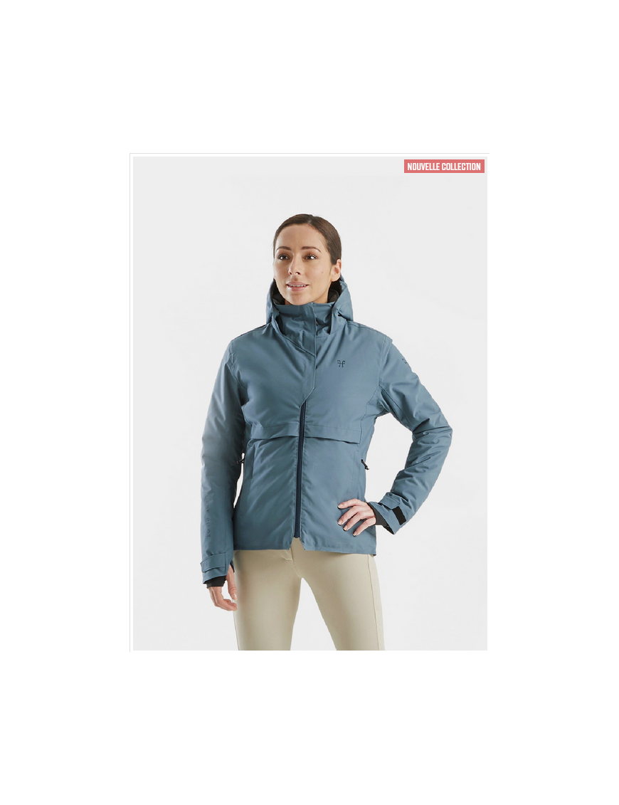 Horse Pilot - Blousons et manteaux - Essential Imperméable chaude Femme Cloudy Blue