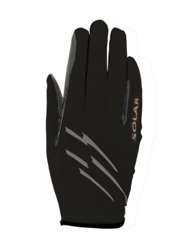 Roeckl - Destockage - Paire de gants été  Lizy Noir T.8.5