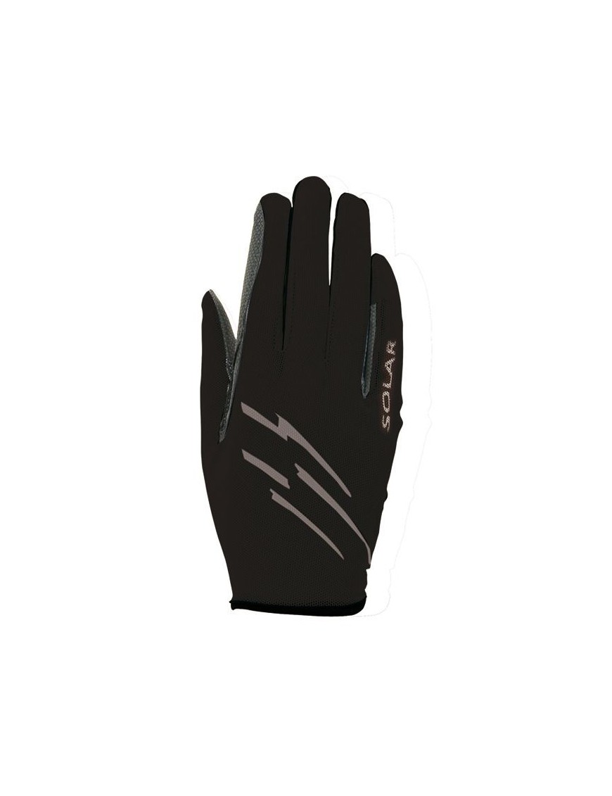 Roeckl - Destockage - Paire de gants été  Lizy Noir T.8.5