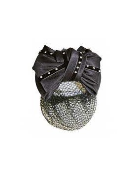 HKM - Destockage - Resille pour cheveux à strass Noir