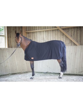 Paddock Sport - Couvertures - Chemise séchante en nid d'abeille Noir