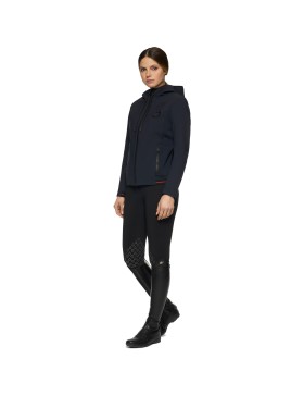 Cavalleria Toscana - Blousons - Veste softshell à zip CT / Team GIS253 Femme Marine