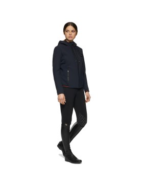 Cavalleria Toscana - Blousons - Veste softshell à zip CT / Team GIS253 Femme Marine