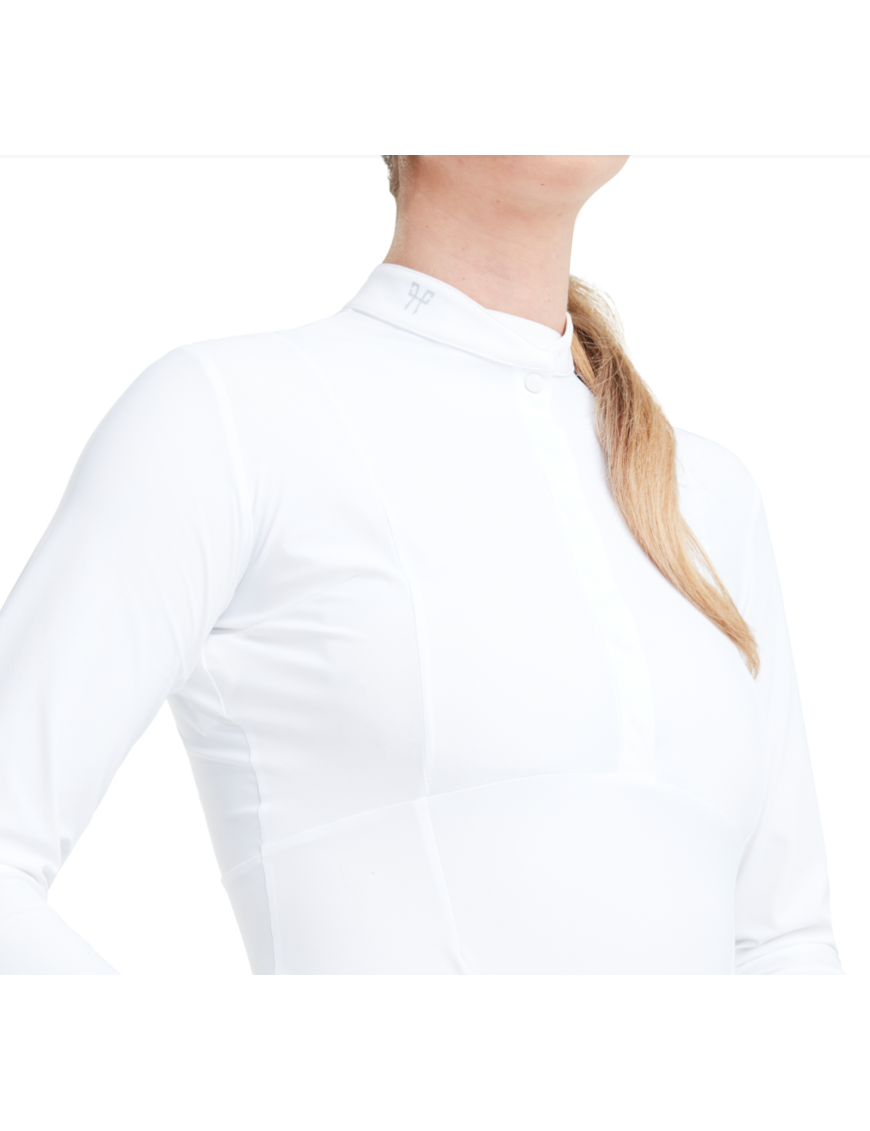 Horse Pilot - Polos et Chemises - Chemise Aerolight Shirt Manches Longues Femme Blanc 2022