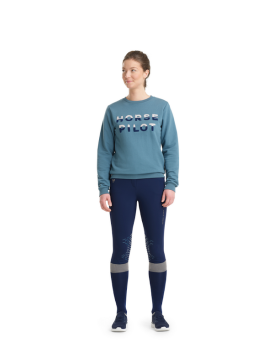 Horse Pilot - Pulls et Gilets - Sweat Femme Cloudy Blue 2022