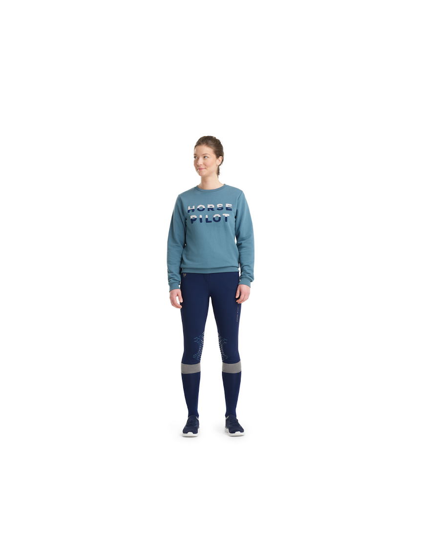 Horse Pilot - Pulls et Gilets - Sweat Femme Cloudy Blue 2022