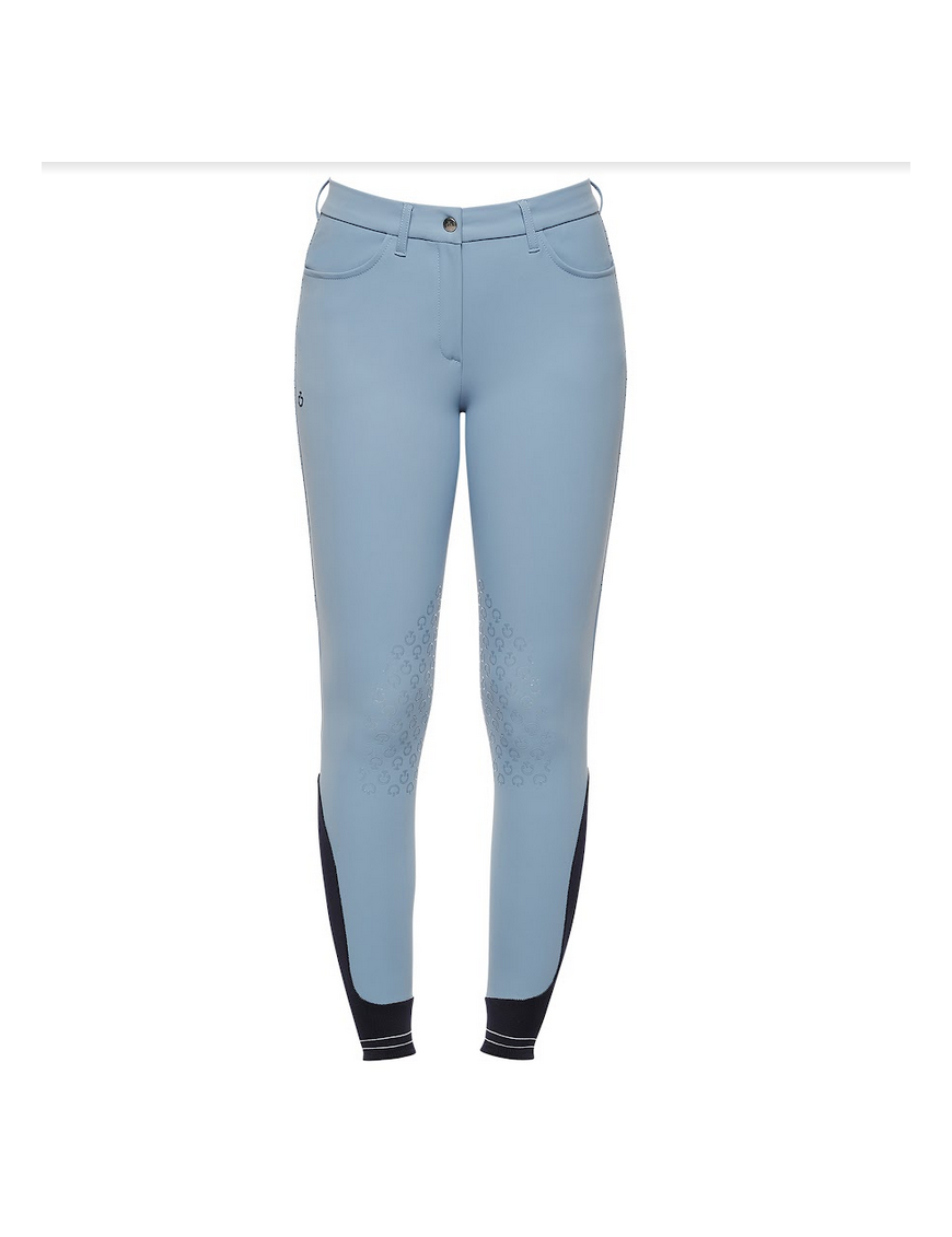 Cavalleria Toscana - Femme - Pantalon classique PADN22 Bleu de Provence