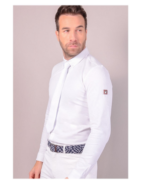 Harcour - Homme - Chemise manches longues Shy Blanc