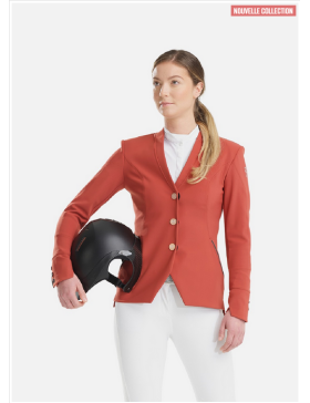 Horse Pilot - Vestes de concours - Veste de concours Femme Aerotech 2.0 Terracotta 2022