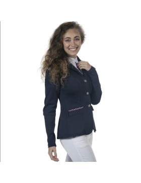 Flag's and Cup - Fille - Veste de concours Paloma Marine/fuchia