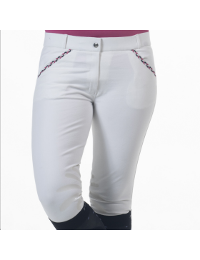 Flag's and Cup - Femme - Pantalon Mendoza Blanc