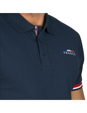 Flag's And Cup - Polos et Chemises - Polo Garçon France Limited Edition Marine