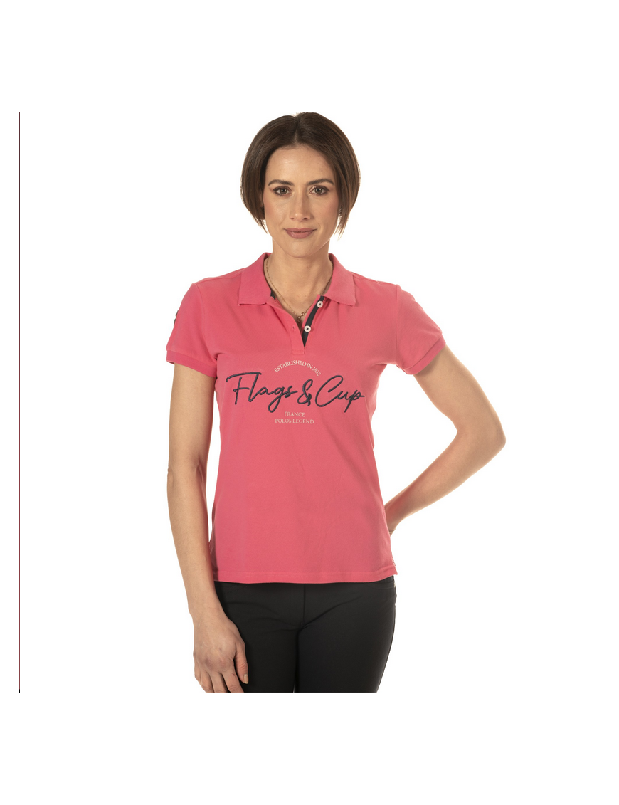 Flag's And Cup - Polos et Chemises - Polo Fille Salta Fuschia